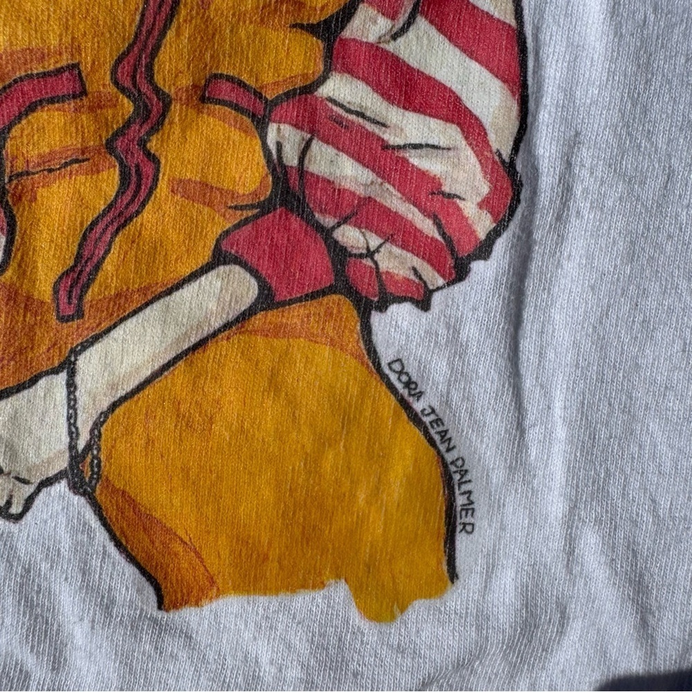 Ronald McDonald Artsy Women’s Graphic T-shirt Size Medium, Dora Jean Palmer - Picture 3 of 6